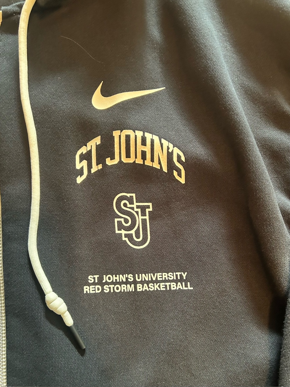 Nike St. John's Basketball Black Hoodie - Men's XXL